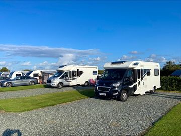 Hardstanding pitch