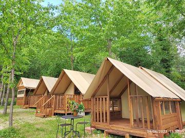 Glamping area