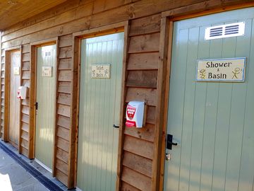 Meadow toilet block