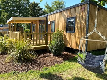 Exterior 3 bed cottage confort caravan