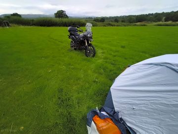 Simple camping in a great location.