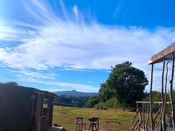 View of sharp tor and bodmin moor