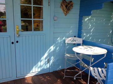 Small veranda for tea or a glass of wine