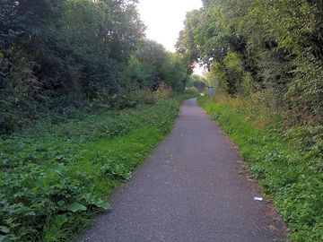 The water rail way footpath