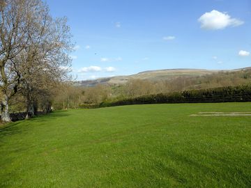 Tent field looking towards west burton