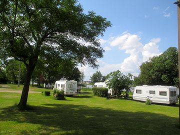 View of the pitches