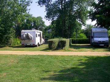 Spacious pitches