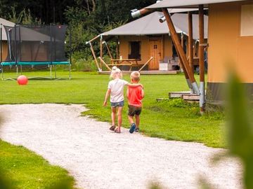 Children on site