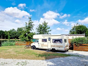 My motorhome Dora , lakeside view pitch no4