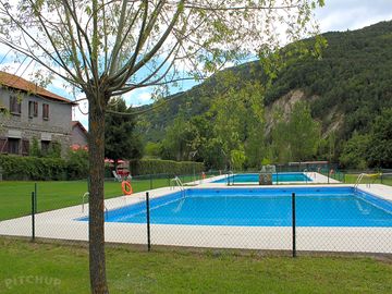 The swimming pool