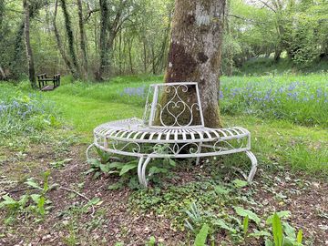 Love seat in the meadow
