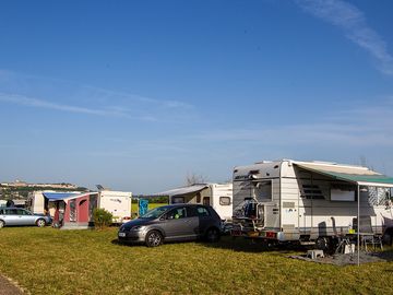 Pitches overlooking the city of langres