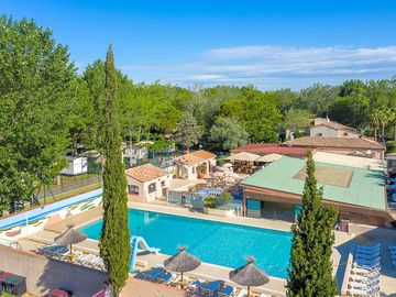 Indoor and outdoor pools