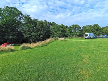 Large pitch for cars.