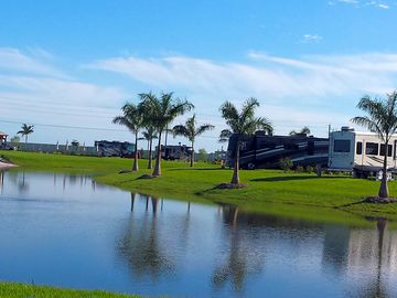Roomy lakeside sites