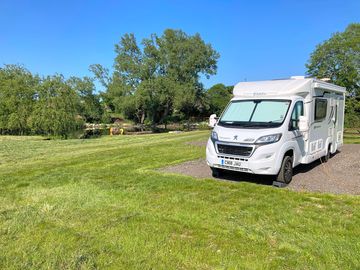 Motorhome on site