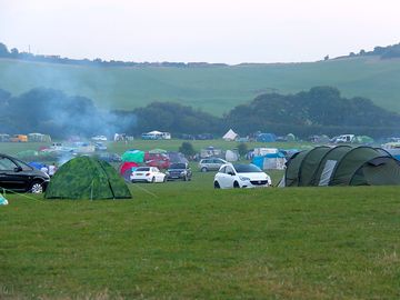 Plenty of room on the grass pitches