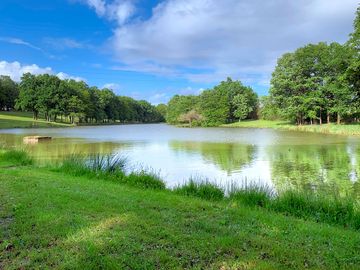 On-site fishing lake