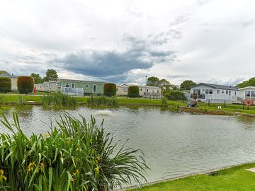 Lake setting