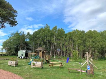 Outdoor play area
