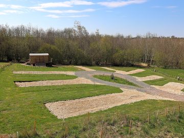 Gravel campervan/motorhome pitches