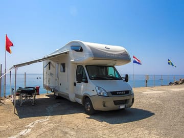 Sea-view motorhome pitches
