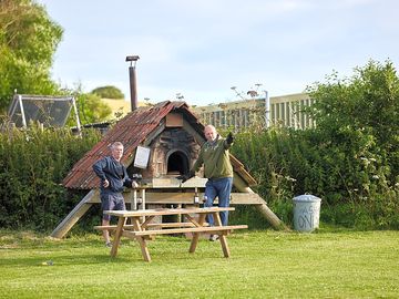 Enjoy a pizza night hosted by martin and joby