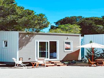 Exterior of the tiny home