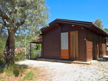 Two-bedroom cabin