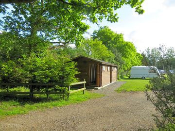 Only toilets for the whole site of three fields...not enough!