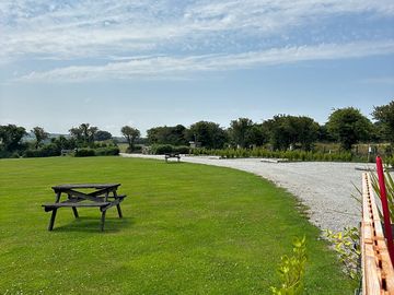 Picnic tables
