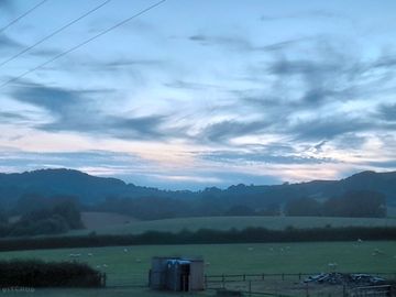 Views at sunset
