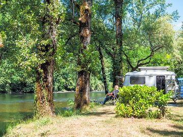 Pitches by the river