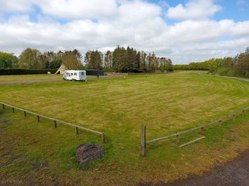 View over the main site pitches