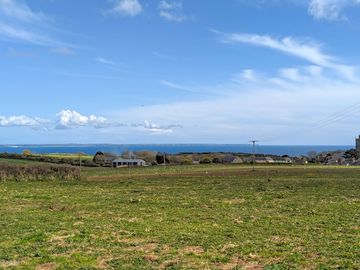 Distant sea view