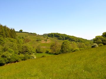 Look down from the hill