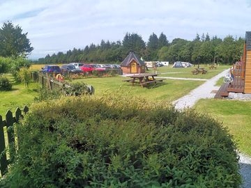 A view over the site
