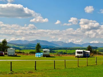 Looking towards the hills