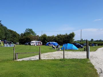 A sunny day on site