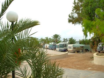 Pitches for motorhomes and caravans