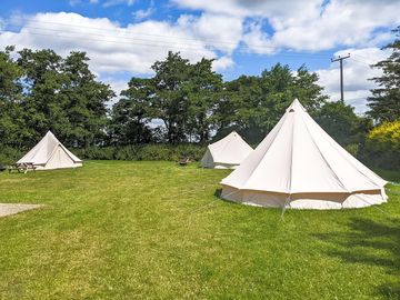 Bell tent area