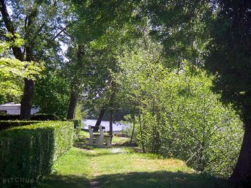 Pitches with river views