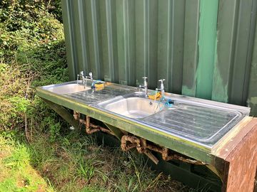 Wash up area