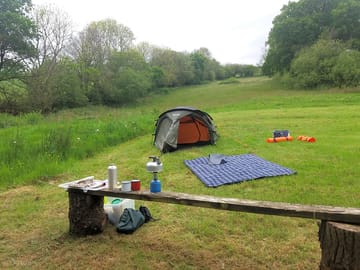 Peaceful campsite