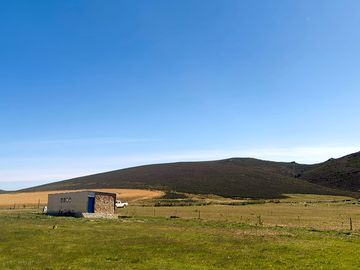 Open space for caravans or tents