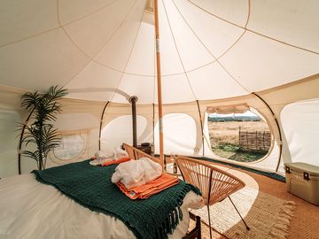 Lotus bell tent