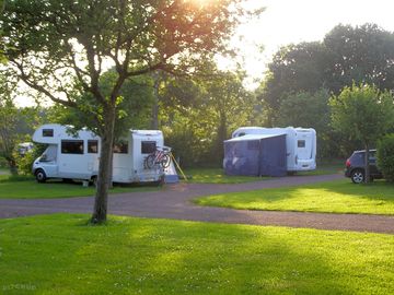 Hardstanding pitch