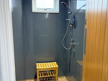 Brand new toilet /shower block opening 22/2/25