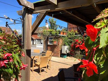 The terrace