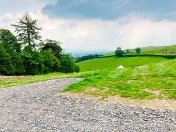 Camping at dan-y-ser